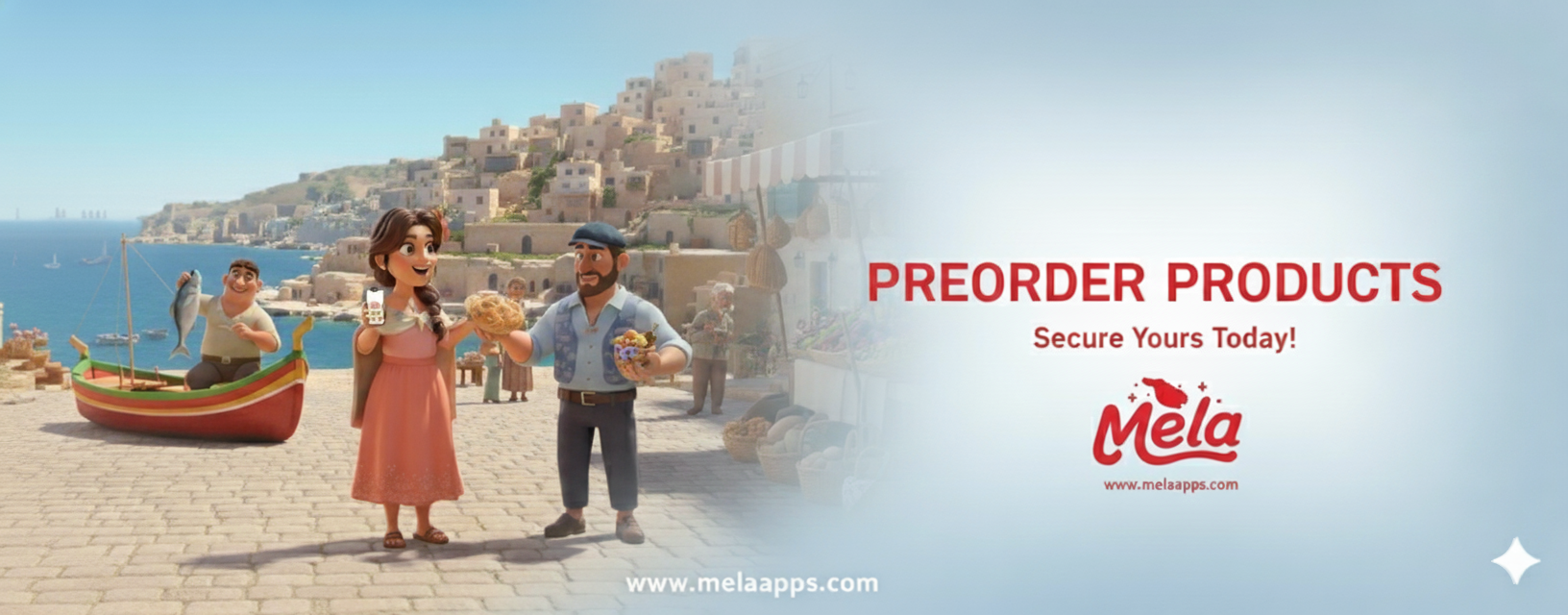 Mela App Marketplace promo
